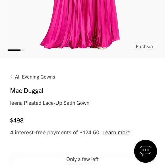 Mac Duggal Fuchsia Wedding Dress - Picture 17 of 17